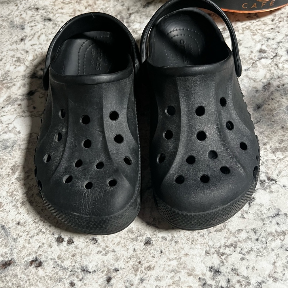 CROCS Kids Black Water Shoes